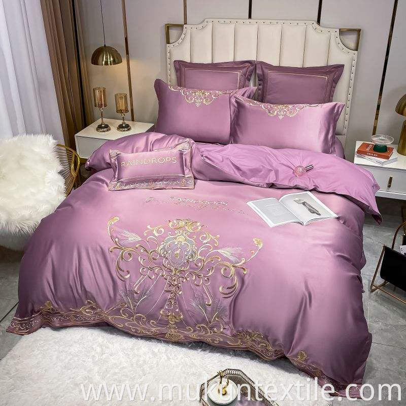  Cotton Embroidery Bedding Set